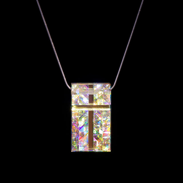 The Cross V2 | Crystal Pendant Necklace