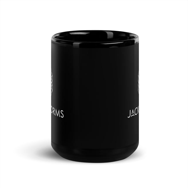 Jack Storms Black Glossy Mug