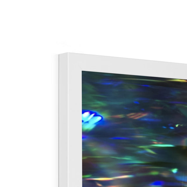 Crosscut Core Sphere Abstract 1 Framed Print