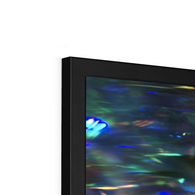 Crosscut Core Sphere Abstract 1 Framed Print