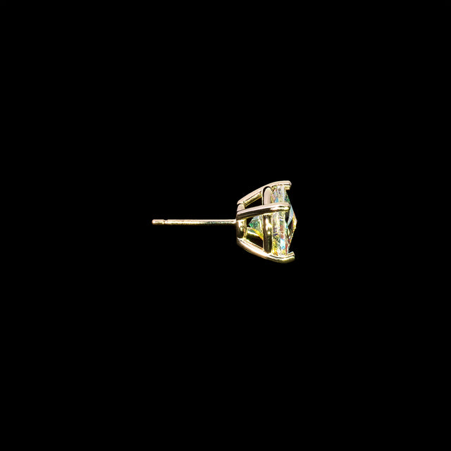 Luxe Stud Round Cut - Yellow Gold - PRESALE