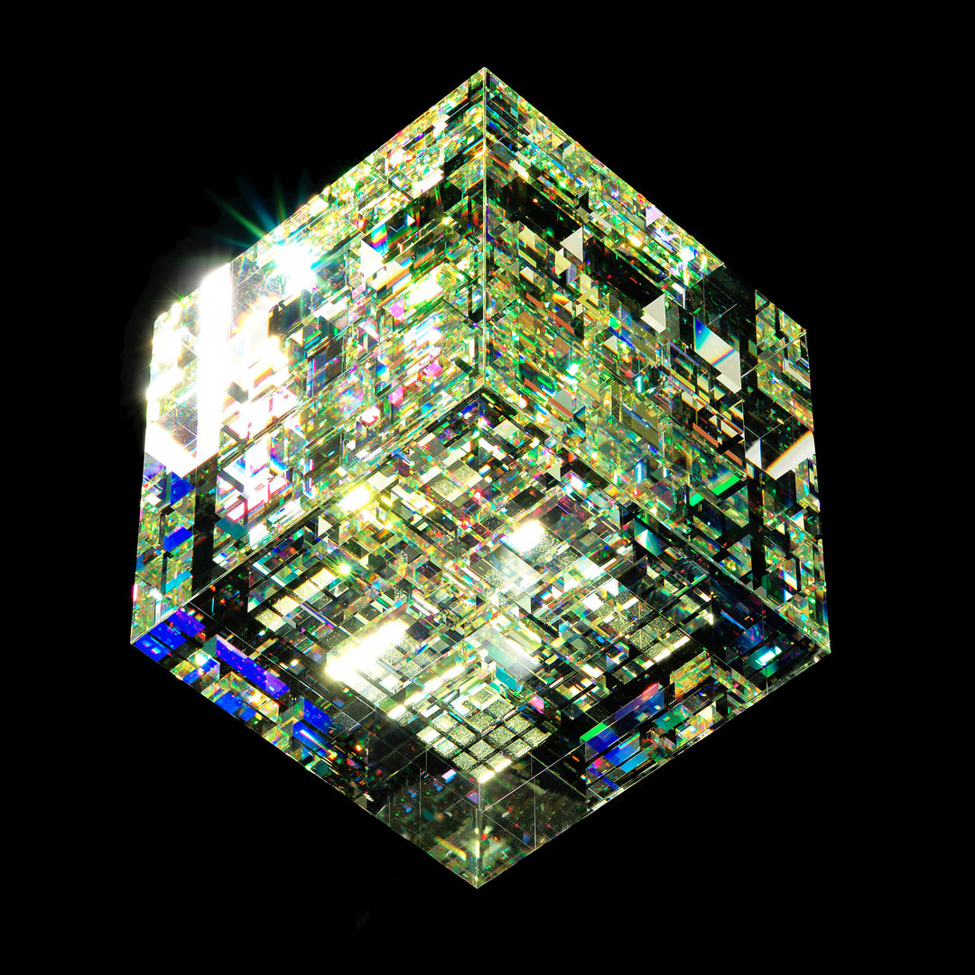 Extra Large Gold Cube 1/5 Limited Edition - Jack Storms